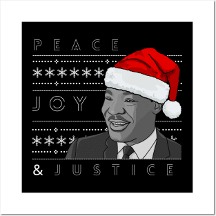 Holiday Sweater: MLK Peace Joy & Justice Posters and Art